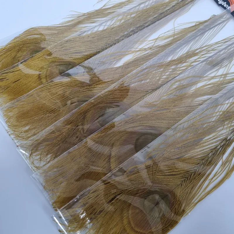 Flybox Bleached Peacock Eyes in Golden Olive 2 eyes per pack-1